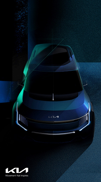 Kia показала электрический кроссовер Concept EV9